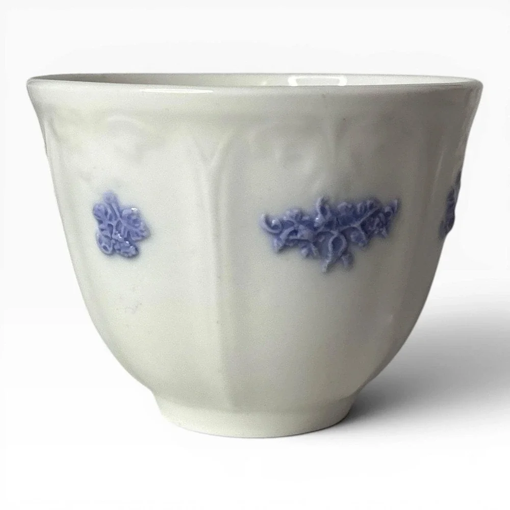 Vintage Royal Adderley Chelsea‎ Blue Grape Embossed Tea Cup